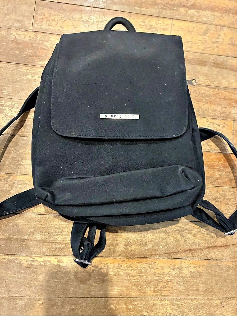 Studio 1010 Black Backpack
